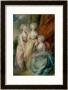 The Three Eldest Daughters Of George Iii: Princesses Charlotte, Augusta And Elizabeth In 1784 by Thomas Gainsborough Limited Edition Print