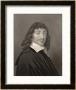 Rene Descartes French Mathematician And Philosopher by William Holl The Younger Limited Edition Pricing Art Print