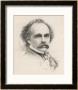 Nathaniel Hawthorne (Originally Hathorne) American Writer At The Age Of 58 by S.A. Scholl Limited Edition Print