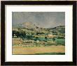 Valley Of Mount St. Victoire by Paul Cézanne Limited Edition Pricing Art Print