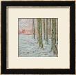 Winter In The Forest, 1912 by William Degouve De Nuncques Limited Edition Print
