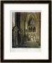 Entrance Into Poet's Corner by Augustus Charles Pugin Limited Edition Pricing Art Print