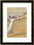 Mixed Doubles By The Sea by L. Tanquerey Limited Edition Print