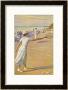 Mixed Doubles By The Sea by L. Tanquerey Limited Edition Print