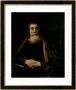 Portrait Of An Old Man, Uffizi Gallery, Florence by Rembrandt Van Rijn Limited Edition Print