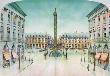 Paris, Place Vendome by Rolf Rafflewski Limited Edition Pricing Art Print