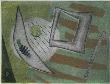 Le Carre Et La Lune by Henri Goetz Limited Edition Pricing Art Print