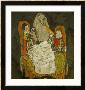 Mother With Two Children, 1915 by Egon Schiele Limited Edition Pricing Art Print