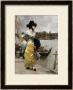 At The Quayside by Emile-Auguste Pinchart Limited Edition Print