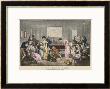 The Billiard Room In A French Household, But Not Much Chance Of A Quiet Game! by Marlet Limited Edition Print