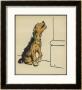 Dog In A Green Collar by Cecil Aldin Limited Edition Print