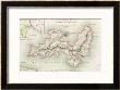 Map Of The Island Of Elba, 1814 by Baron Louis Albert Bacler D'albe Limited Edition Pricing Art Print