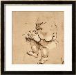 Study Of A Child In The Arms Of A Woman by Leonardo Da Vinci Limited Edition Print