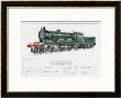 North Eastern Railway Express Loco No 730 by W.J. Stokoe Limited Edition Print