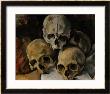 A Pyramid Of Skulls, 1898-1900 by Paul Cã©Zanne Limited Edition Print