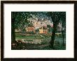 Village By The Seine (Villeneuve-La-Garenne) by Alfred Sisley Limited Edition Print