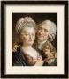 Portrait Of A Gentleman And His Wife, Bust Length by Francois Guerin Limited Edition Print