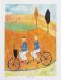 Tandem Golfers, C.2001 by Paula Mcardle Limited Edition Print