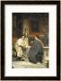 The Discourse, A Chat by Sir Lawrence Alma-Tadema Limited Edition Print