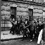Young African American Yankee Fans Following Pitcher Satchel Paige Down Street In Harlem by George Strock Limited Edition Print