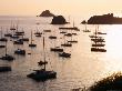 Boats Moored At Sunset, Gustavia, St. Barts by Wayne Walton Limited Edition Print