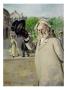 Author Henrik Ibsen (Oil On Canvas) by Christian Krohg Limited Edition Print