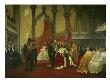 The Coronation Of Oscar Ii In Trondheim Cathedral On 18Th July, 1875 (Oil On Canvas) by Knud Bergslien Limited Edition Print