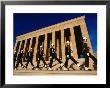 Changing Of The Guard At Ataturk Monument, Anit Kabir Mausoleum, Ankara, Turkey by John Elk Iii Limited Edition Print