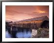 Longest Covered Bridge In The United States, Windsor, Vermont, Usa by David R. Frazier Limited Edition Print