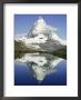 The Matterhorn Mountain, Valais (Wallis), Swiss Alps, Switzerland, Europe by Charles Bowman Limited Edition Pricing Art Print