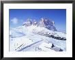 Sasso Lungo And Passo Di Sella, Trentino Alto Adige, South Tirol, Dolomites, Italy by Hans Peter Merten Limited Edition Print