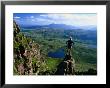 Walker Looking Towards Suilven From Stac Pollaigh, Scotland by Grant Dixon Limited Edition Print