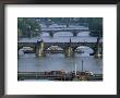 Charles Bridge On The Vltava River, Prague, Czech Republic by Kim Hart Limited Edition Print