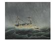 Ship In A Storm by Henri Rousseau Limited Edition Print