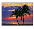 Colorful Sunset Over Sombrero Beach In The Florida Keys by George Mccarthy Limited Edition Print