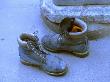 Pair Of Boots Left By Ground Zero Site, New York City by Images Monsoon Limited Edition Print