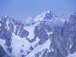 Cable Cars Crossing Vallee Blanche Above Chamonix by Thomas J. Abercrombie Limited Edition Print