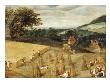 A Harvest Scene by Abel Grimmer Limited Edition Print