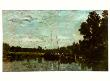 The Barges by Charles-Francois Daubigny Limited Edition Pricing Art Print