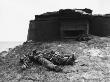 D-Day - Dead German Soldier By Pillbox by Robert Hunt Limited Edition Print