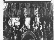 President John Kennedy And Wife Jacqueline, With Others, Applauding In Box At Jfk's Inaugural Ball by Leonard Mccombe Limited Edition Print