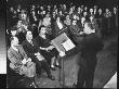 Irish Poet And Playwright Padraic Colum Conducting Poetry Class In The New York Public Library by Alfred Eisenstaedt Limited Edition Print