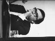 Senator Daniel Inouye Listening To Testimony During Watergate Hearings by Gjon Mili Limited Edition Print