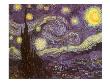 Starry Night, 1889 by Vincent Van Gogh Limited Edition Print