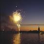 Fireworks In Stockholm, Sweden by Lars G Safstrom Limited Edition Print