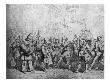 Harlequin / Arlequin At Italian Carnival 1820 by Gustave Dore Limited Edition Print