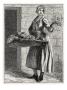 Daily Life In French History: A Flower Seller In 18Th Century Paris, France by William Hole Limited Edition Print