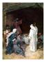 Jesus Raises Lazarus From The Dead Before Martha And Mary by Thomas Crane Limited Edition Print