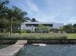 14Bis, House In Brazil, Exterior From River, Architect: Isay Weinfeld by Alan Weintraub Limited Edition Print