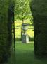 Through Yew Hedges To Stone Urn On Pedestal, Janet Cropley Garden, Hill Grounds, Northamptonshire by Clive Nichols Limited Edition Print